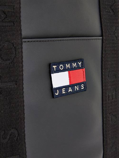 Tommy Hilfiger Tommy Badge Tote Táska Női Fekete | TH194PCO