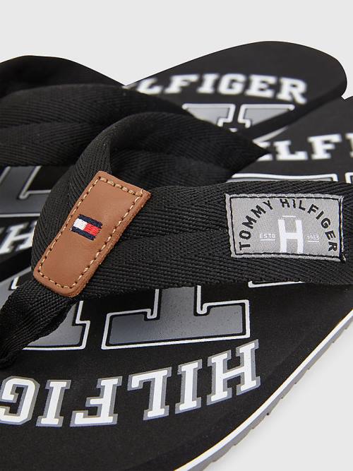 Tommy Hilfiger Tommy Beach Szandál Férfi Fekete | TH278WGM