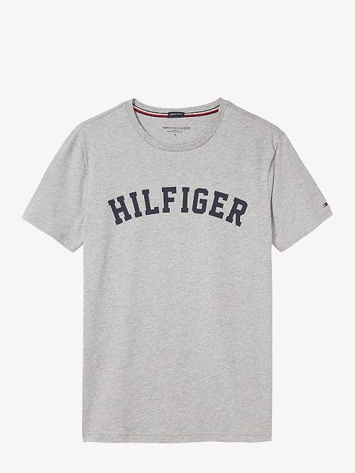 Tommy Hilfiger Tommy Hilfiger Logo Pizsama Férfi Szürke | TH531CIO