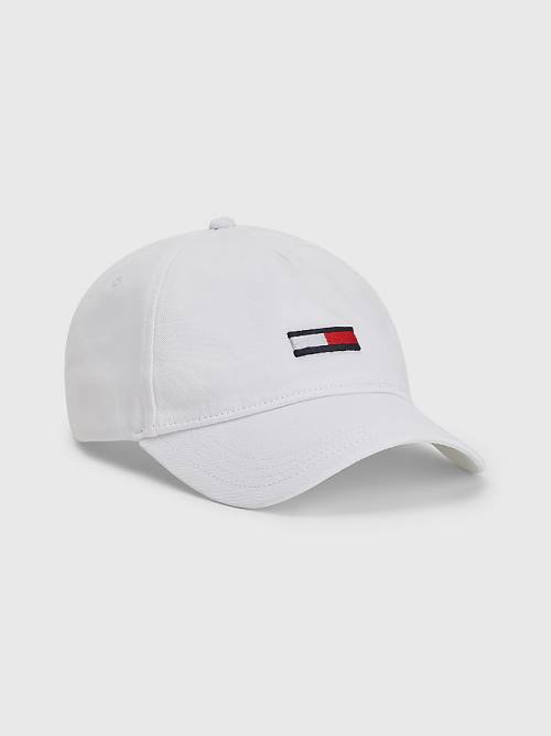 Tommy Hilfiger Tommy Jeans Cap Kalap Férfi Fehér | TH094ZEX