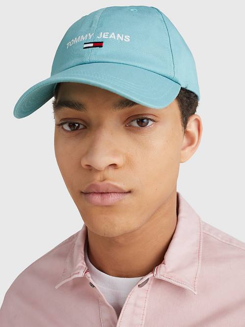 Tommy Hilfiger Tommy Jeans Flag Cap Kalap Férfi Kék | TH170SRV