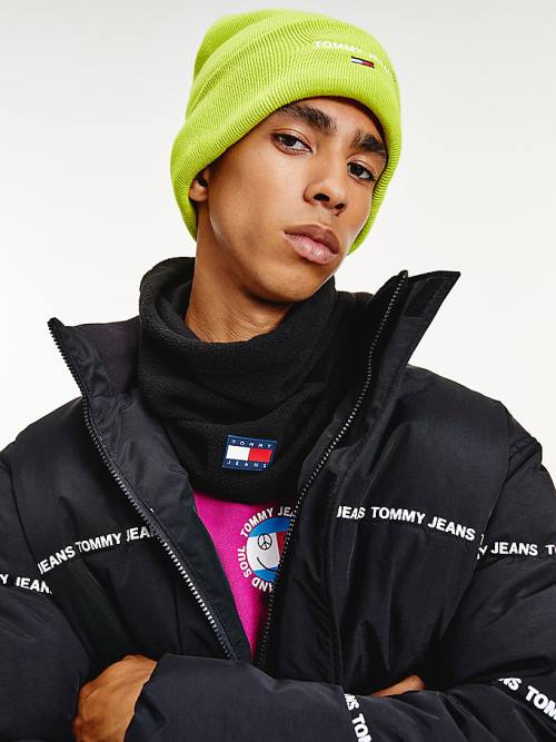 Tommy Hilfiger Tommy Jeans Tech Urban Snood Sál Férfi Fekete | TH865NKX