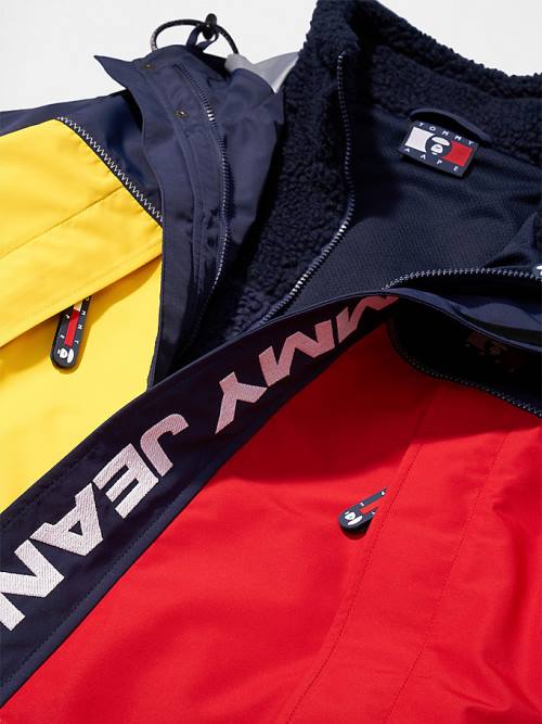 Tommy Hilfiger Tommy X AAPE 2-In-1 Kabát Férfi Kék | TH890GCH