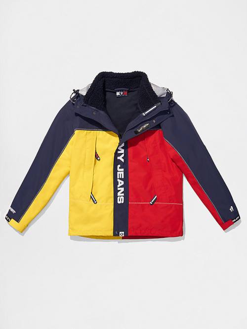 Tommy Hilfiger Tommy X AAPE 2-In-1 Kabát Férfi Kék | TH890GCH