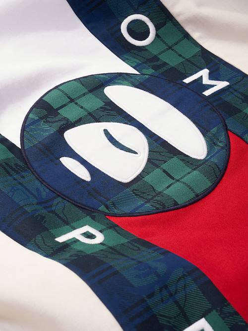 Tommy Hilfiger Tommy X AAPE Fleece Pulóver Férfi Bézs | TH561WHG