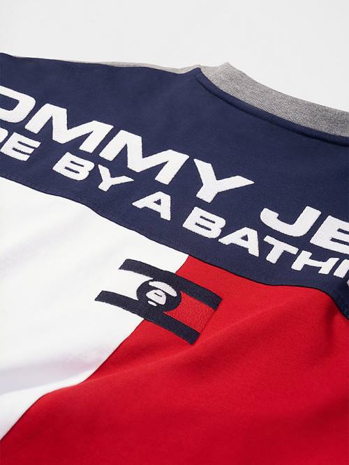 Tommy Hilfiger Tommy X AAPE Long Sleeve Póló Férfi Szürke | TH863MXU