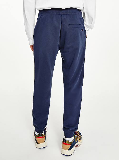 Tommy Hilfiger Tonal Joggers Nadrág Férfi Kék | TH361DOS