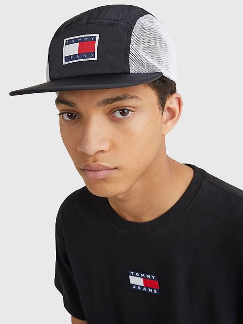 Tommy Hilfiger Travel Mesh Cap Kalap Férfi Fekete | TH453EXN