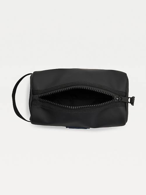 Tommy Hilfiger Urban Zipped Washbag Táska Férfi Fekete | TH643DQY