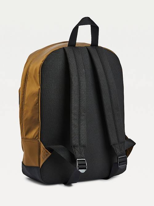 Tommy Hilfiger Utility Backpack Táska Férfi Arany | TH496OSR