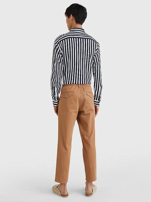 Tommy Hilfiger Utility Relaxed Fit Nadrág Férfi Barna | TH243EBQ