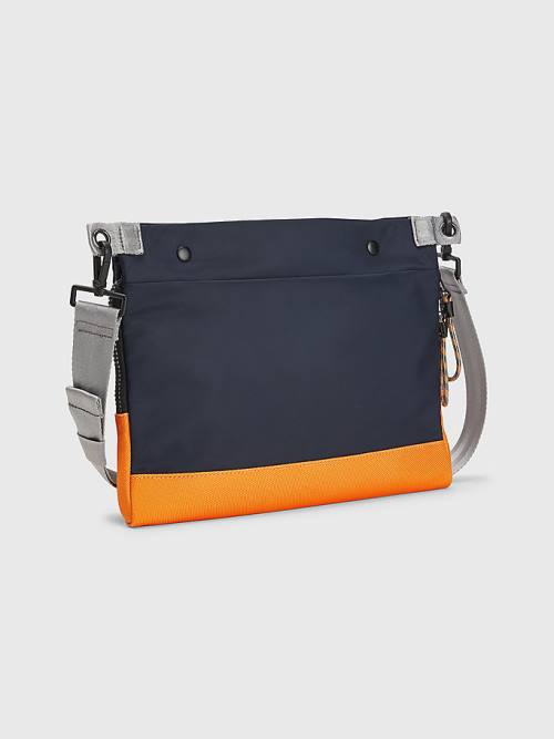 Tommy Hilfiger Utility Small Messenger Táska Férfi Kék | TH431REL