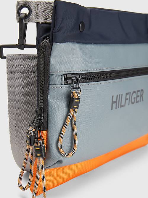 Tommy Hilfiger Utility Small Messenger Táska Férfi Kék | TH431REL