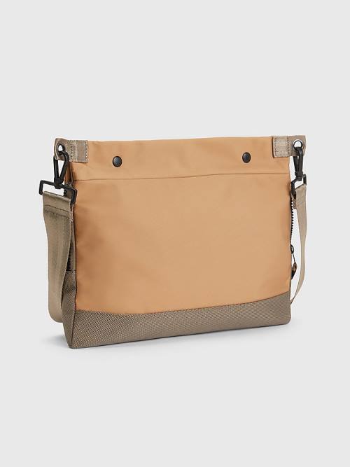 Tommy Hilfiger Utility Small Messenger Táska Férfi Khaki | TH620ESJ