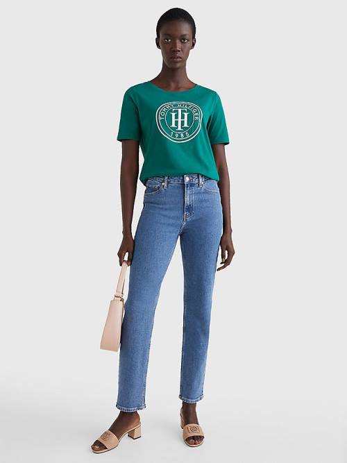 Tommy Hilfiger Venice Mid Rise Slim Faded Farmer Női Denim | TH431OHW