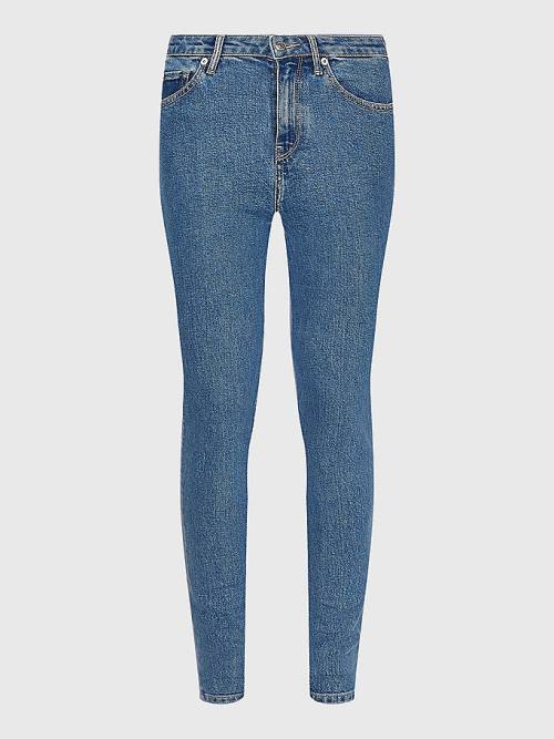 Tommy Hilfiger Venice Mid Rise Slim Faded Farmer Női Denim | TH431OHW