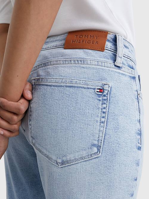 Tommy Hilfiger Venice Mid Rise Slim Farmer Női Denim | TH178JTV